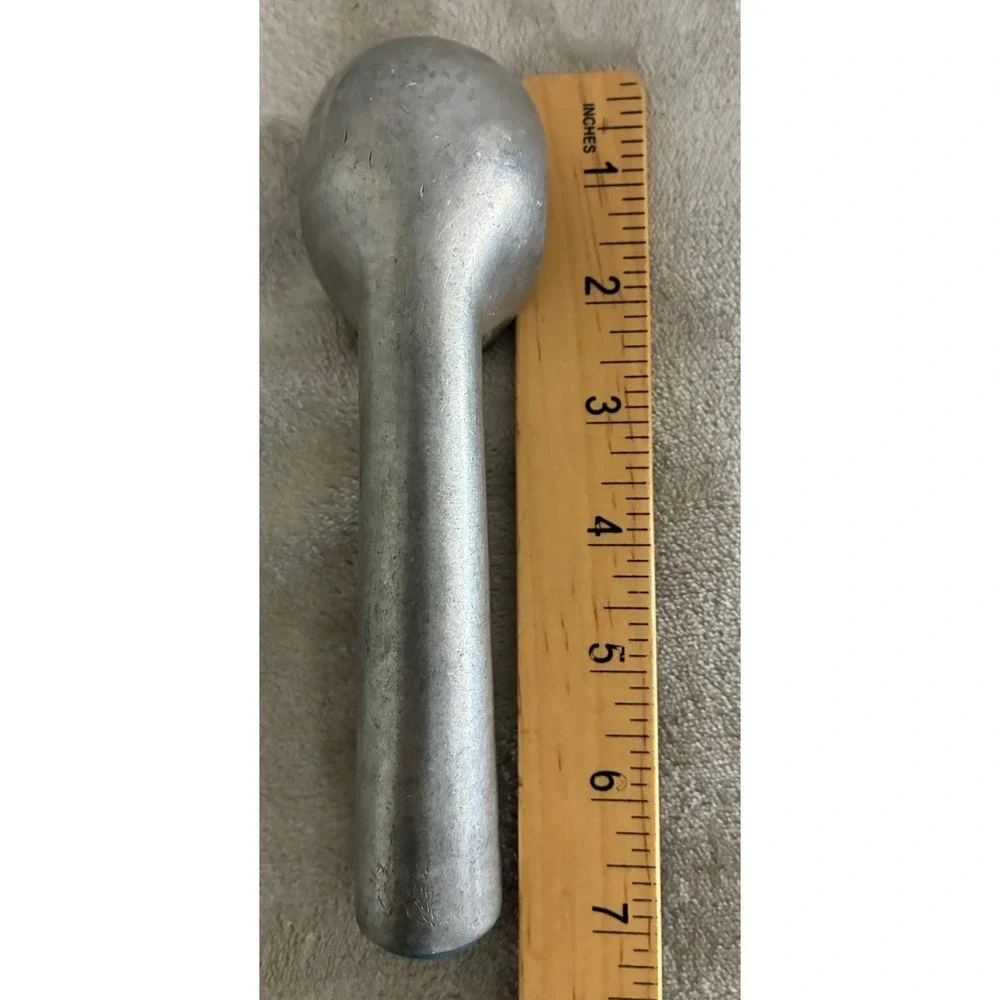 Zeroll Ice Cream Scoop #12 Blue Cap Aluminum Vintage Farmhouse Rustic